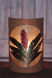 Hawaiian Ginger Sconce